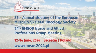 36th Annual Meeting European  Musculo-Skeletal Oncology Society | 24th EMSOS Nurse and Allied  Professions Group Meeting