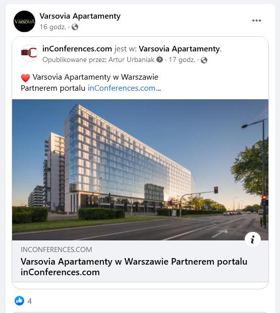 Varsovia Apartamenty post inConferences